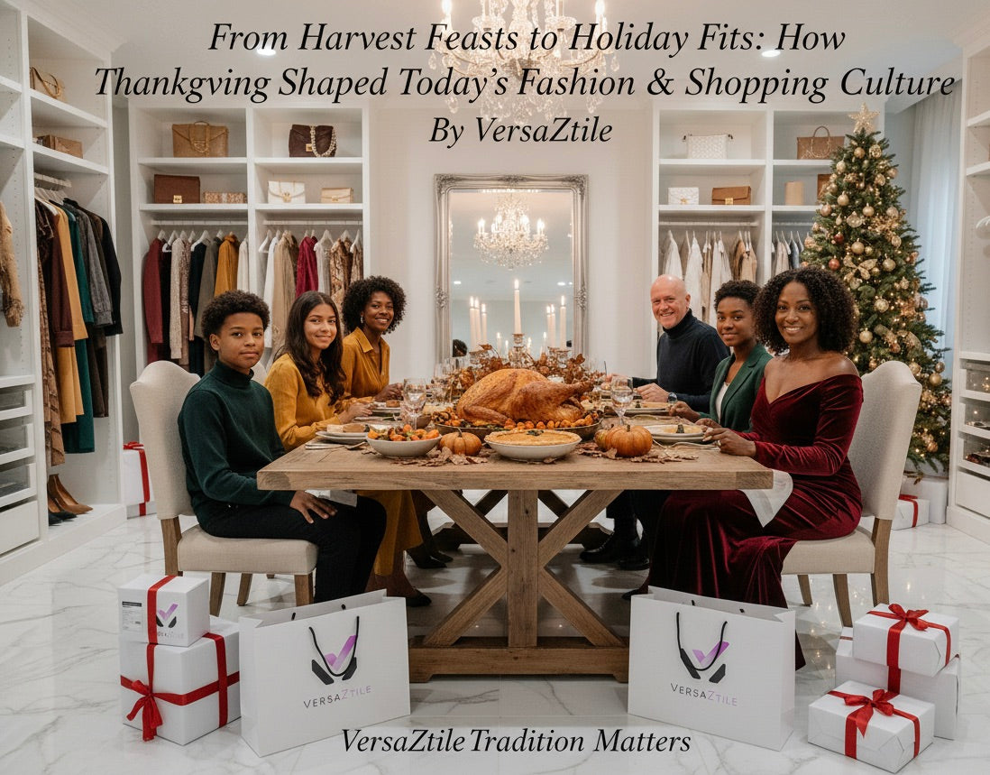 From Harvest Feasts to Holiday Fits: How Thanksgiving Shaped Today’s Fashion & Shopping Culture