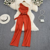 SlimFit High-Waist Jumpsuit