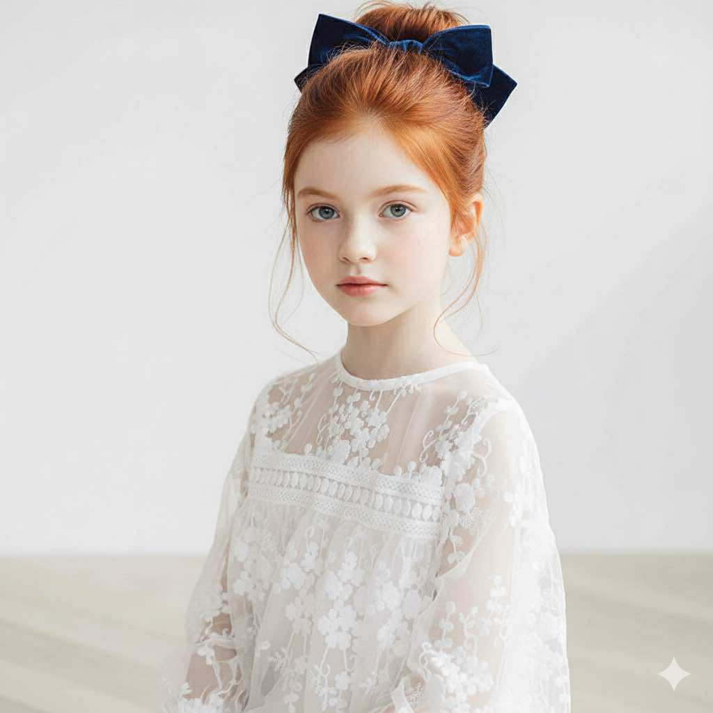 Girls Lace Princess Dress