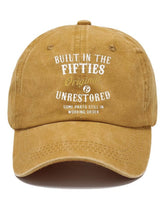 Letter Adjustable Baseball Cap