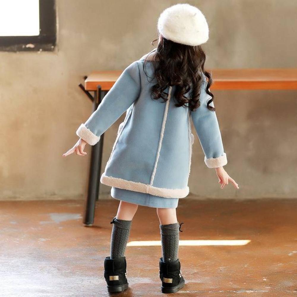 Kidz Faux Sheepskin Winter Coat