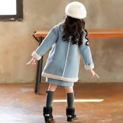 Kidz Faux Sheepskin Winter Coat