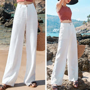 Loose Thin Cotton Linen Pants