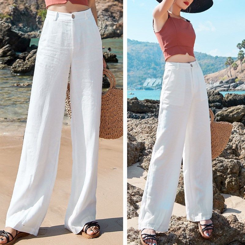 Loose Thin Cotton Linen Pants