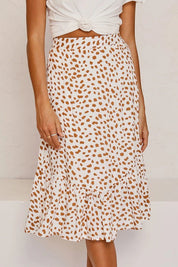 Flirty Leopard Print Skirt