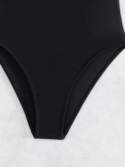 One Piece Swimsuit Women One Piece Halter Sequined Sexy Backless Bikini Swimsuit