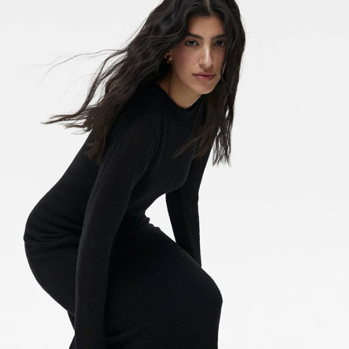 Slim Fit Sweater Dress