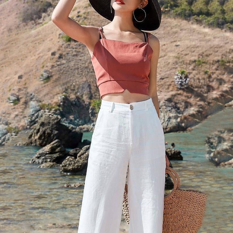 Loose Thin Cotton Linen Pants