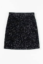 Sequin Mini Skirt