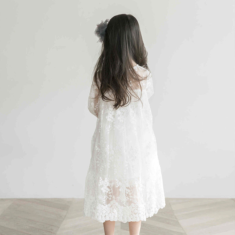 Girls Lace Princess Dress