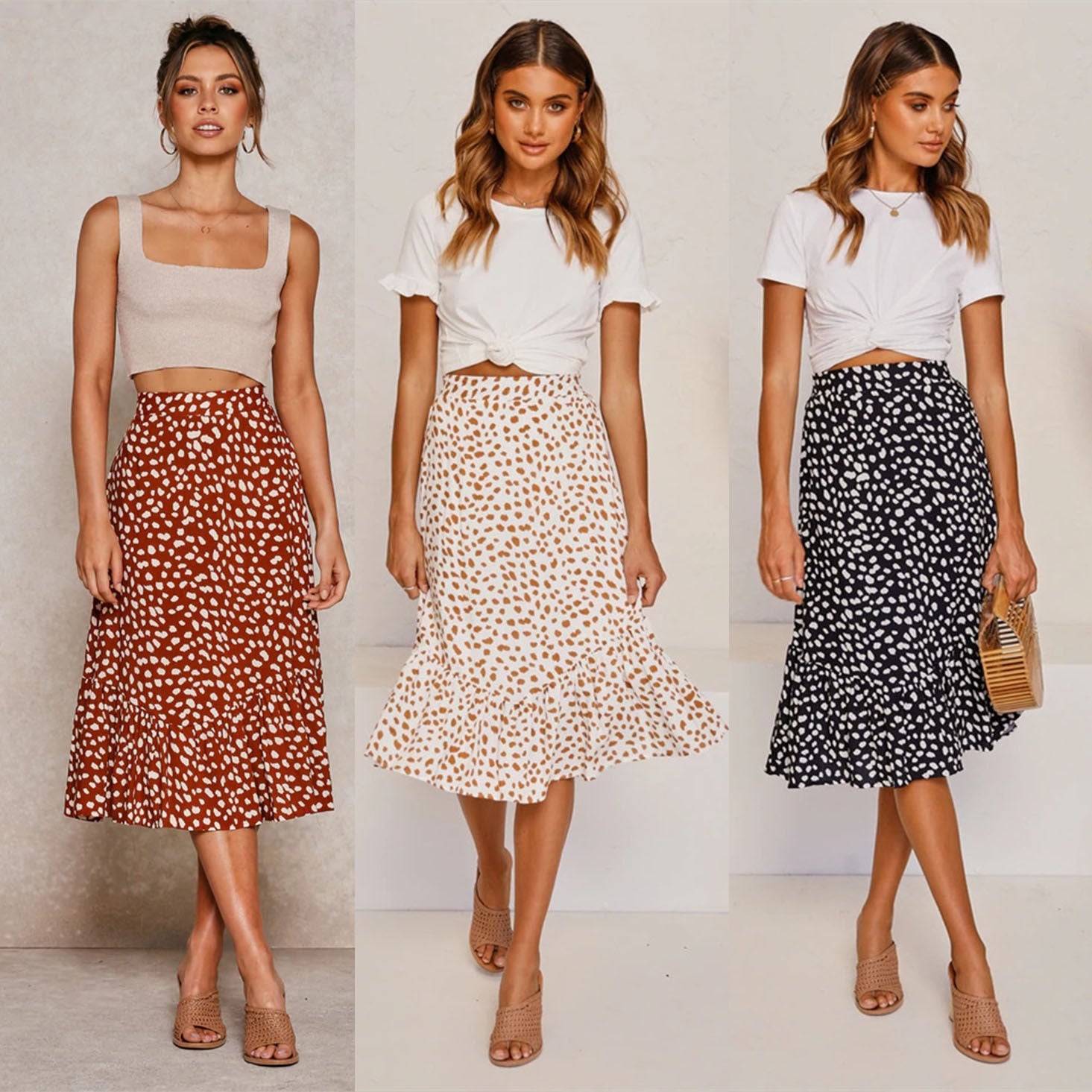 Flirty Leopard Print Skirt