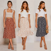Flirty Leopard Print Skirt