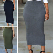 High Waist Maxi Pencil Skirt