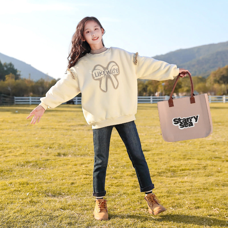 Fleece-lined Sweater
