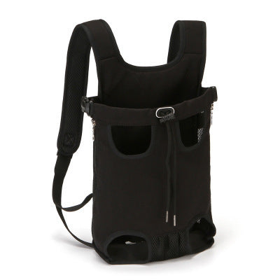 Dog Carrier Backpack for Small Pets, Hands-Free Travel Bag with Legs-Out Design for Cats and Puppies