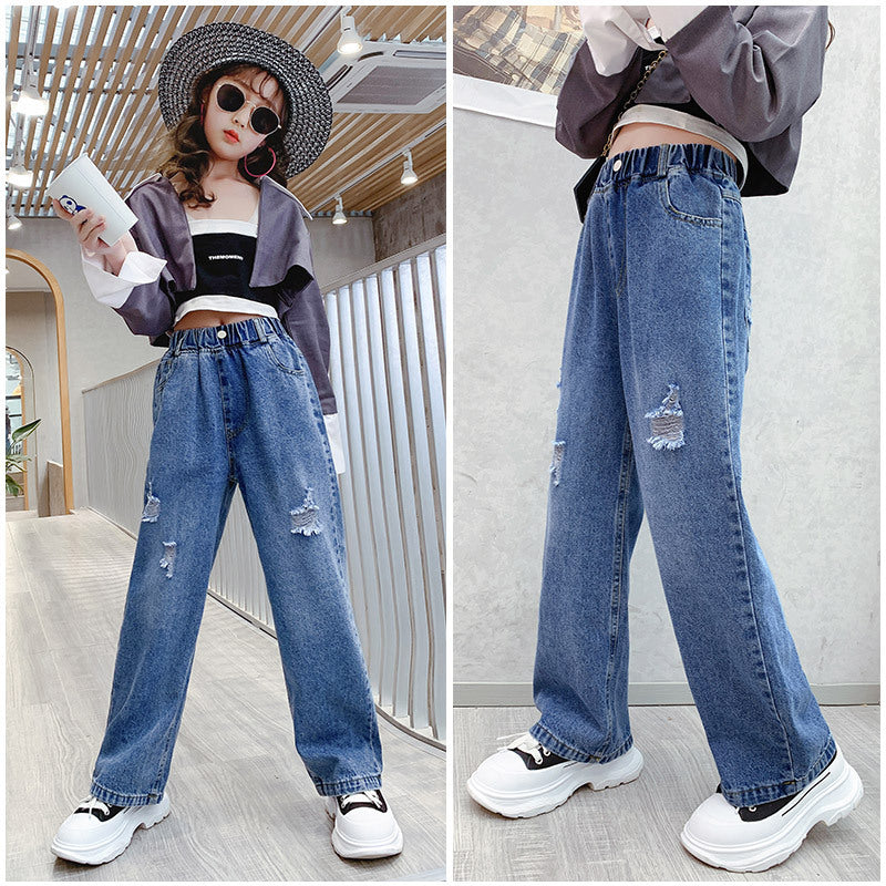 High-Waist Jeans