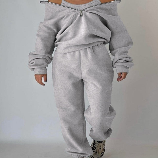 Fall Zip up Sweatsuit
