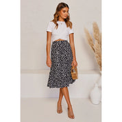 Flirty Leopard Print Skirt