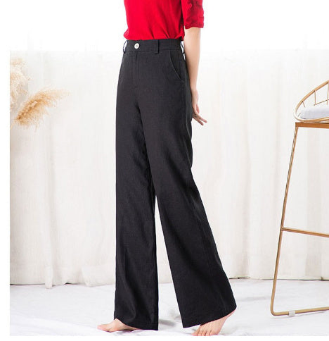Loose Thin Cotton Linen Pants