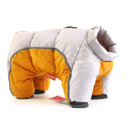Pet Winter Thickened Warm Down Jacket with reflective strips