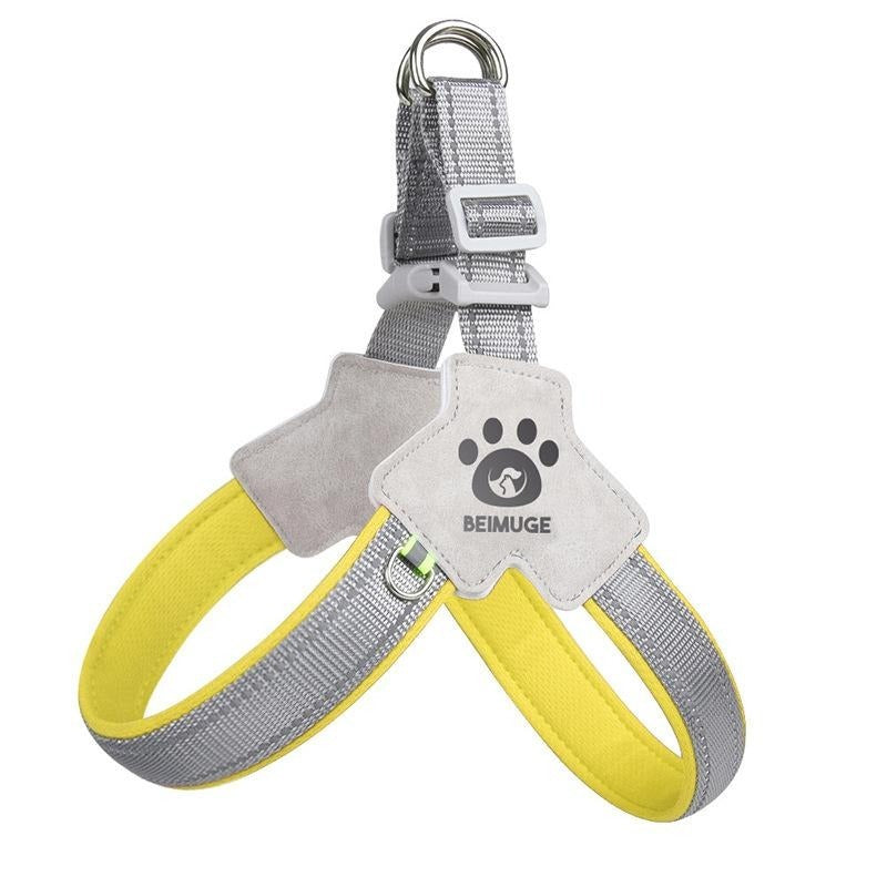 Dog No-Pull No Choke Reflective Adjustable Harness No-Pull No Choke Pet Harness For TrainingWalking