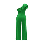 Elegant One Ruffle Romper