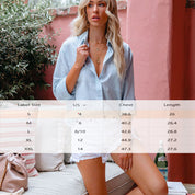 Women's Simple Button Front Shirt