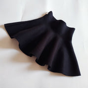 Black Pleated Skirt