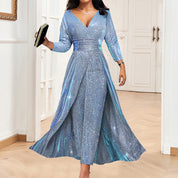 Double-sided Sequined Jumpsuit