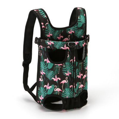 Dog Carrier Backpack for Small Pets, Hands-Free Travel Bag with Legs-Out Design for Cats and Puppies