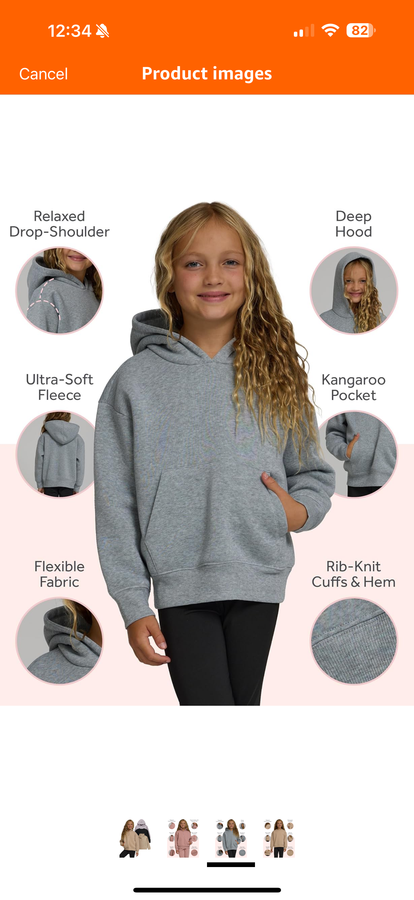 Girls 3-Pack Sweatshirts