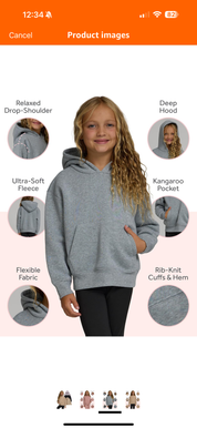 Girls 3-Pack Sweatshirts