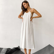 Spaghetti Straps Night Gown