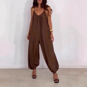 Loose Casual Hollow-out Camisole Jumpsuit