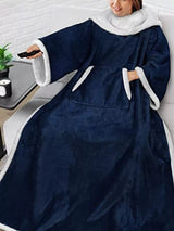 Oversized Wearable Blanket Hoodie Lounge Nightgown