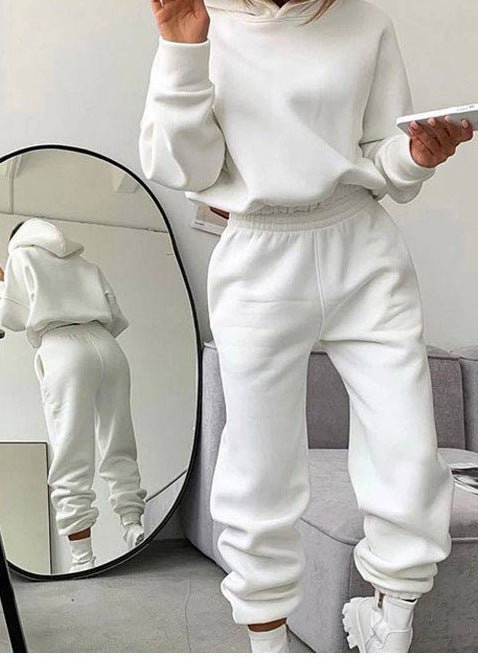 Hooded Crop Sweatsuit