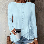 Ruffle Hem Top