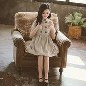 The Beige Dress