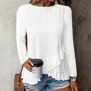 Ruffle Hem Top