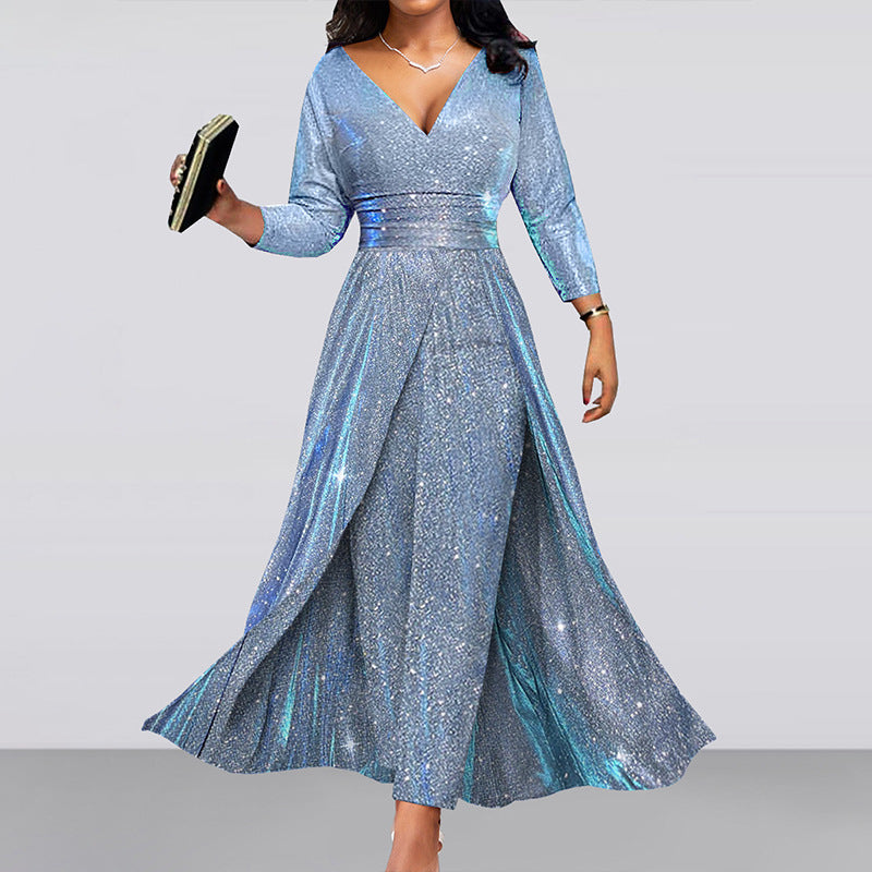 Double-sided Sequined Jumpsuit