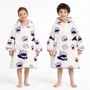Jujutsu Kaisen Gojo Wearable Blanket Hoodie for Adults & Kids | OLM Toys
