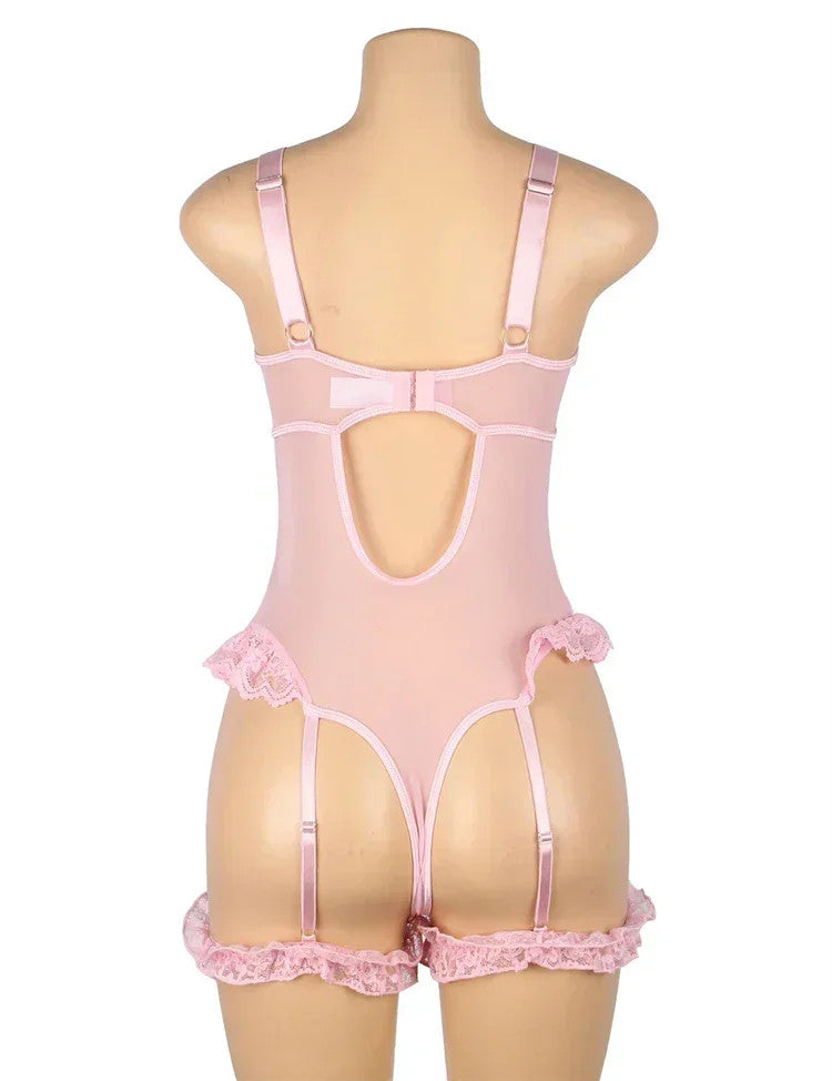 Comeondear Leotard / Suspenders Teddy