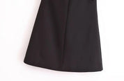 Autumn Chic Sleeveless Dress
