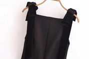 Autumn Chic Sleeveless Dress