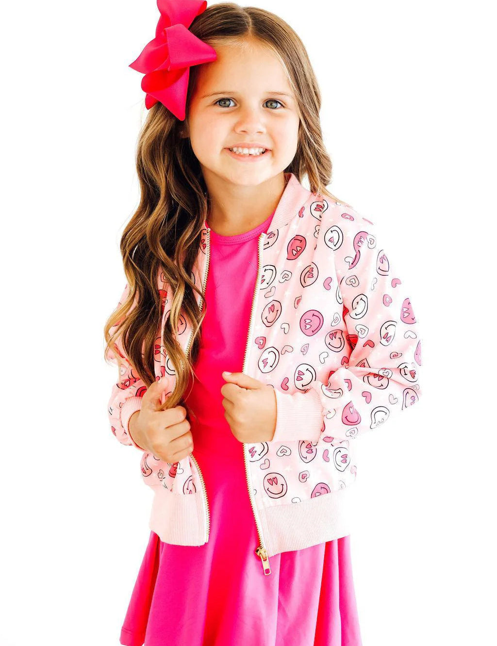 You Make Me Happy Satin Jacket