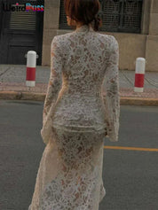Weird Puss Embroidery Ruffles Dress