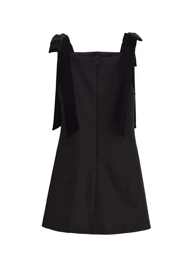 Autumn Chic Sleeveless Dress