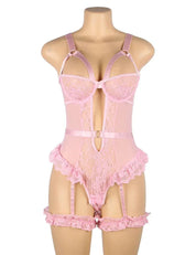 Comeondear Leotard / Suspenders Teddy