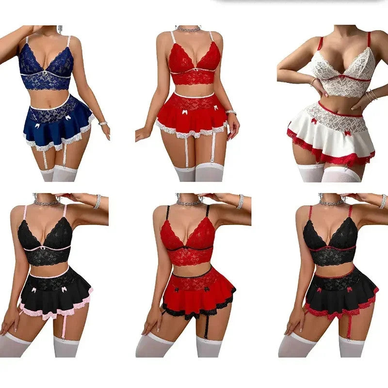 Lingerie Temptation Cosplay Uniform