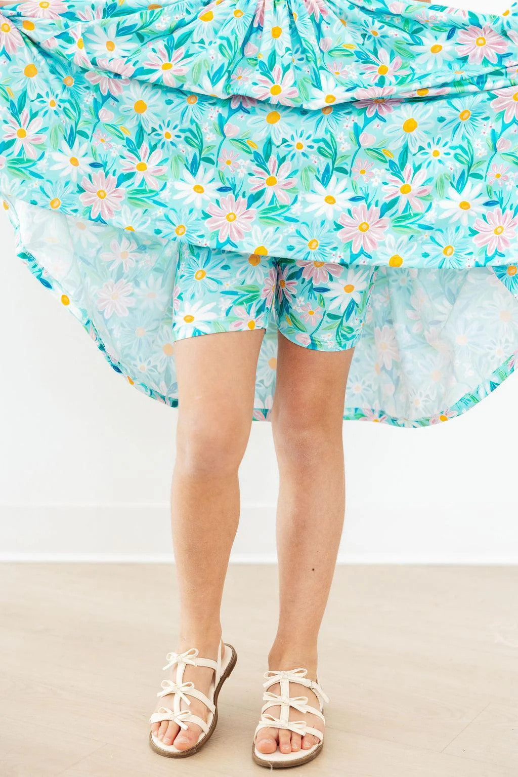 Preppy Daisies Pocket Twirl Dress